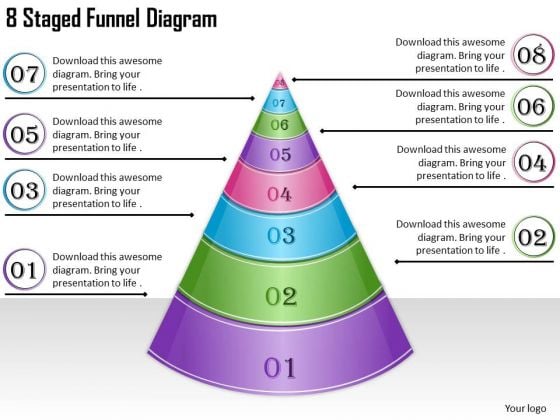Timeline Ppt Template 8 Staged Funnel Diagram Timeline Ppt Template 8 Staged Funnel Diagram
