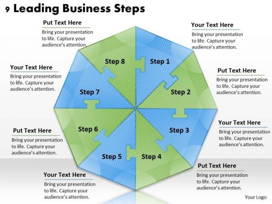 Timeline Ppt Template 9 Leading Business Steps Timeline Ppt Template 9 Leading Business Steps