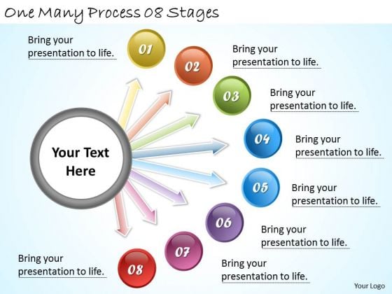 Timeline Ppt Template One Many Process 08 Stages Timeline Ppt Template One Many Process 08 Stages