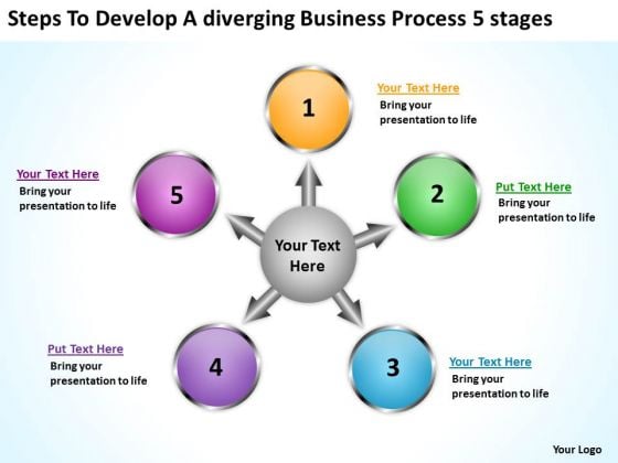To Develop A Diverging Business Process 5 Stages Circular Spoke Diagram PowerPoint Templates To Develop A Diverging Business Process 5 Stages Circular Spoke Diagram PowerPoint Templates
