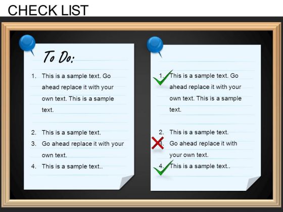 To Dos Checklist PowerPoint Templates