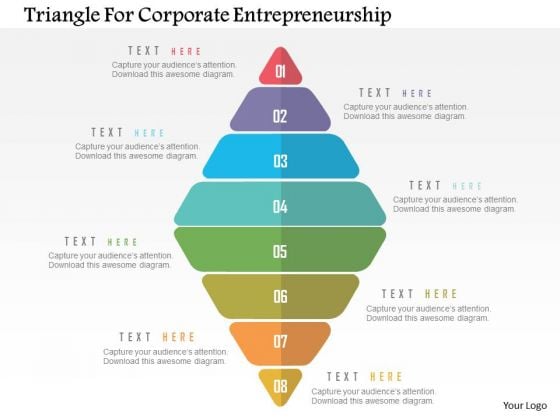 Triangle For Corporate Entrepreneurship Presentation Template