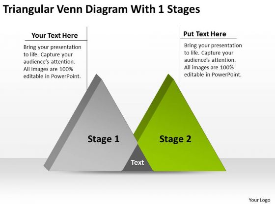 Triangular Venn Diagram With 1 Stages Ppt Business Plan Generator PowerPoint Templates Triangular Venn Diagram With 1 Stages Ppt Business Plan Generator PowerPoint Templates
