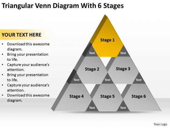 Triangular Venn Diagram Wth 6 Stages Ppt Business Plan PowerPoint Slides Triangular Venn Diagram Wth 6 Stages Ppt Business Plan PowerPoint Slides