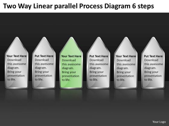 Two Way Linear Parallel Process Diagram 6 Steps How To Business Plan PowerPoint Templates Two Way Linear Parallel Process Diagram 6 Steps How To Business Plan PowerPoint Templates