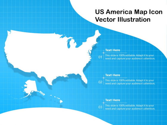 US America Map Icon Vector Illustration Ppt PowerPoint Presentation Infographics Diagrams PDF