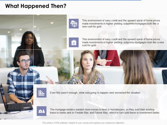 US Economic Crisis What Happened Then Ppt Ideas Graphics Download PDF US Economic Crisis What Happened Then Ppt Ideas Graphics Download PDF