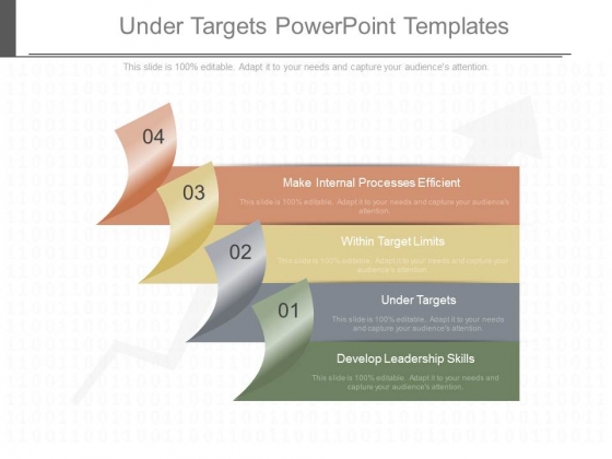 Under Targets Powerpoint Templates