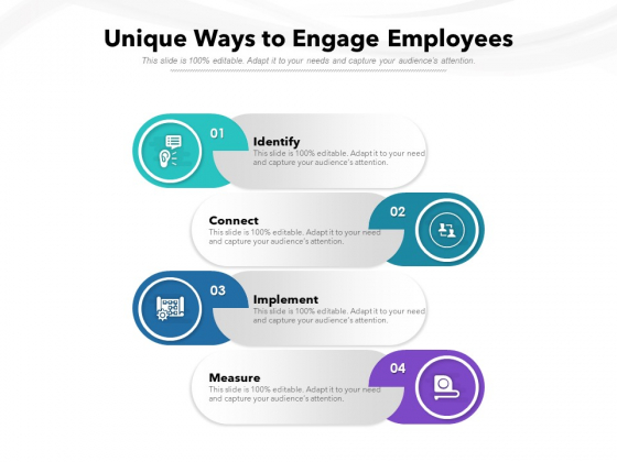 Unique Ways To Engage Employees Ppt PowerPoint Presentation Pictures Slideshow PDF Unique Ways To Engage Employees Ppt PowerPoint Presentation Pictures Slideshow PDF