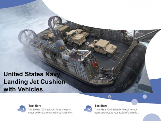 United States Navy Landing Jet Cushion With Vehicles Ppt PowerPoint Presentation Styles Topics PDF United States Navy Landing Jet Cushion With Vehicles Ppt PowerPoint Presentation Styles Topics PDF