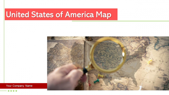 United States Of America Map Locations Percentages Ppt PowerPoint Presentation Complete Deck With Slides