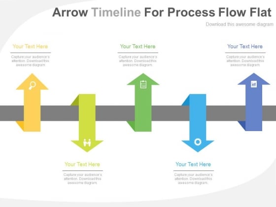 Up Down Arrows For Timeline Planning Powerpoint Template Up Down Arrows For Timeline Planning Powerpoint Template