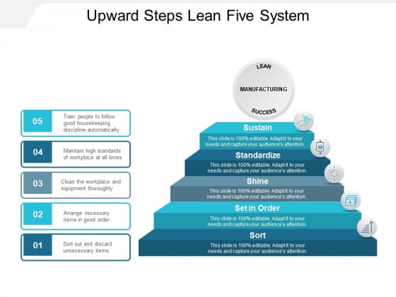 Upward Steps Lean Five System Ppt PowerPoint Presentation Model Pictures Upward Steps Lean Five System Ppt PowerPoint Presentation Model Pictures