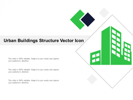 Urban Buildings Structure Vector Icon Ppt PowerPoint Presentation Portfolio Outfit PDF