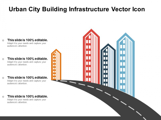 Urban City Building Infrastructure Vector Icon Ppt PowerPoint Presentation Slides Show PDF