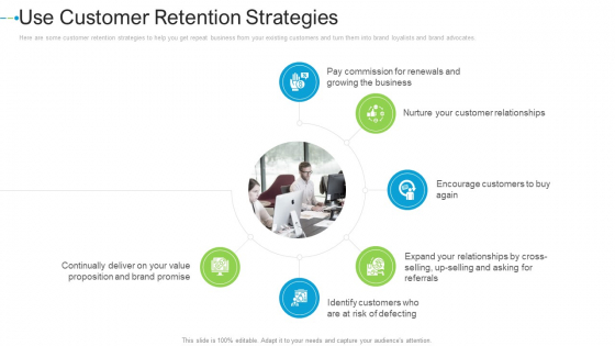 Use Customer Retention Strategies Internet Marketing Strategies To Grow Your Business Brochure PDF