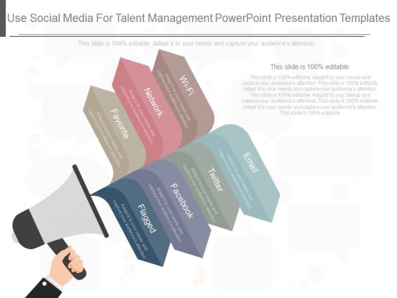 Use Social Media For Talent Management Powerpoint Presentation Templates Use Social Media For Talent Management Powerpoint Presentation Templates
