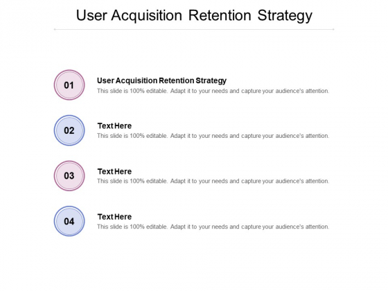 User Acquisition Retention Strategy Ppt PowerPoint Presentation Outline Smartart Cpb