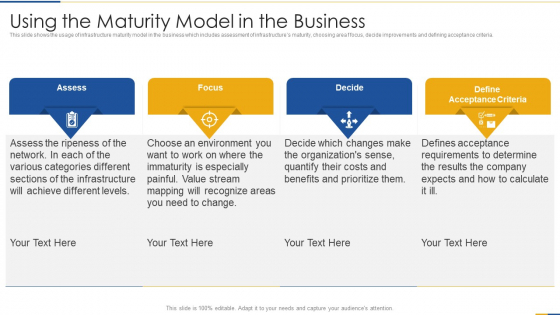 Using The Maturity Model In The Business Portrait PDF Using The Maturity Model In The Business Portrait PDF