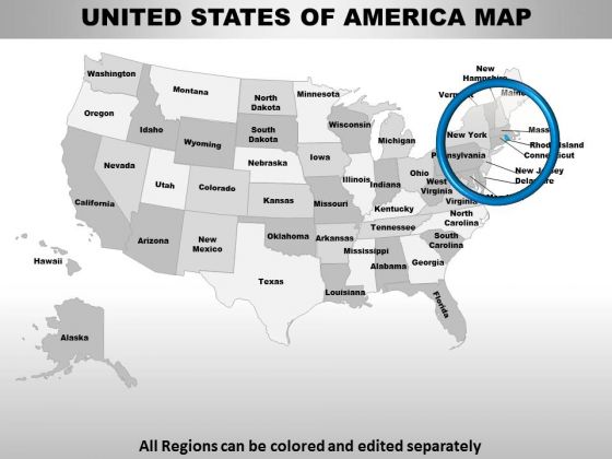 Usa Rhode Island State PowerPoint Maps Usa Rhode Island State PowerPoint Maps