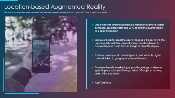 VR And AR IT Location Based Augmented Reality Ppt File Slides PDF