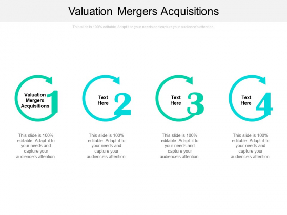 Valuation Mergers Acquisitions Ppt PowerPoint Presentation Show Maker Cpb