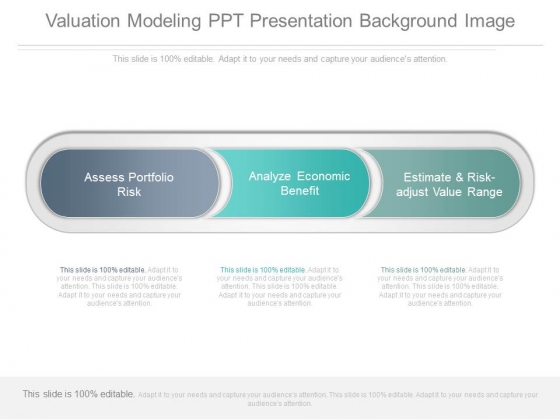 Valuation Modeling Ppt Presentation Background Image