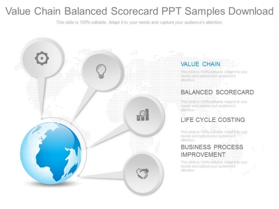 Value Chain Balanced Scorecard Ppt Samples Download Value Chain Balanced Scorecard Ppt Samples Download