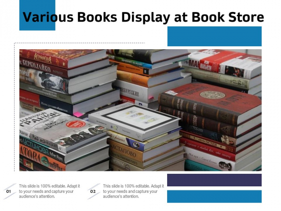 Various Books Display At Book Store Ppt PowerPoint Presentation Ideas Brochure PDF Various Books Display At Book Store Ppt PowerPoint Presentation Ideas Brochure PDF