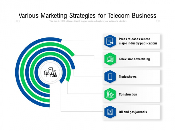 Various Marketing Strategies For Telecom Business Ppt PowerPoint Presentation File Design Ideas PDF Various Marketing Strategies For Telecom Business Ppt PowerPoint Presentation File Design Ideas PDF