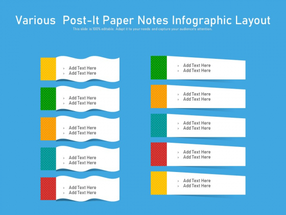 Various Post It Paper Notes Infographic Layout Ppt PowerPoint Presentation File Layouts PDF Various Post It Paper Notes Infographic Layout Ppt PowerPoint Presentation File Layouts PDF