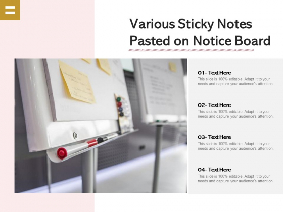 Various Sticky Notes Pasted On Notice Board Ppt PowerPoint Presentation Icon Visual Aids PDF Various Sticky Notes Pasted On Notice Board Ppt PowerPoint Presentation Icon Visual Aids PDF