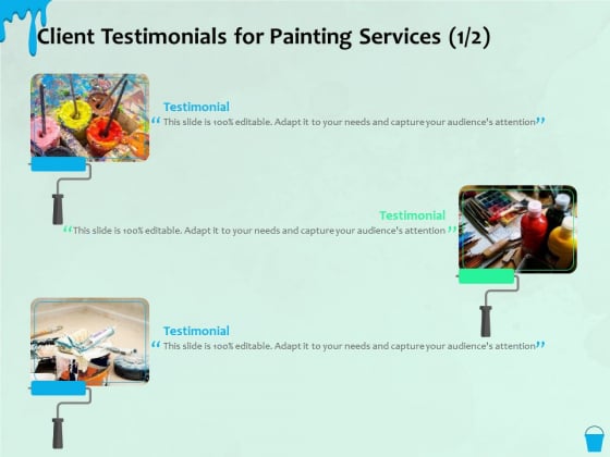 Varnishing Services Agreement Client Testimonials For Painting Services Ppt Professional Demonstration PDF Varnishing Services Agreement Client Testimonials For Painting Services Ppt Professional Demonstration PDF