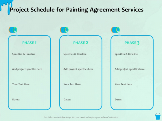 Varnishing Services Agreement Project Schedule For Painting Agreement Services Ppt Inspiration Layout PDF Varnishing Services Agreement Project Schedule For Painting Agreement Services Ppt Inspiration Layout PDF