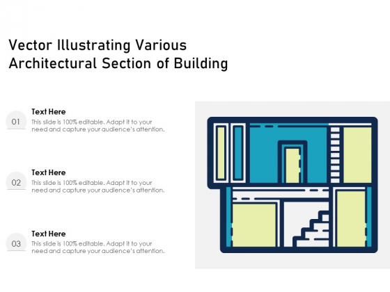 Vector Illustrating Various Architectural Section Of Building Ppt PowerPoint Presentation Layouts Shapes PDF