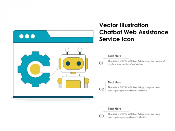Vector Illustration Chatbot Web Assistance Service Icon Ppt PowerPoint Presentation File Clipart PDF Vector Illustration Chatbot Web Assistance Service Icon Ppt PowerPoint Presentation File Clipart PDF