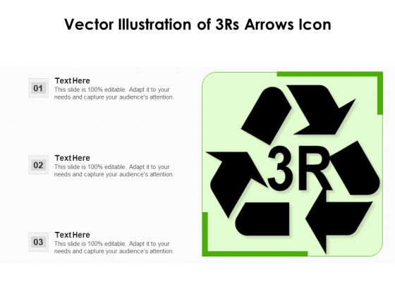 Vector Illustration Of 3Rs Arrows Icon Ppt PowerPoint Presentation Icon Graphic Images PDF Vector Illustration Of 3Rs Arrows Icon Ppt PowerPoint Presentation Icon Graphic Images PDF