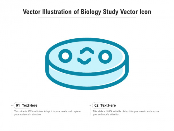 Vector Illustration Of Biology Study Vector Icon Ppt PowerPoint Presentation File Layout PDF
