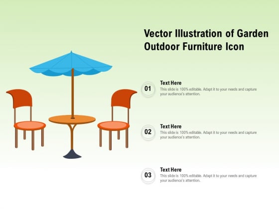 Vector Illustration Of Garden Outdoor Furniture Icon Ppt PowerPoint Presentation Gallery Information PDF Vector Illustration Of Garden Outdoor Furniture Icon Ppt PowerPoint Presentation Gallery Information PDF