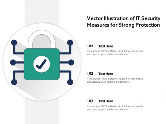 Vector Illustration Of IT Security Measures For Strong Protection Ppt PowerPoint Presentation File Outline PDF Vector Illustration Of IT Security Measures For Strong Protection Ppt PowerPoint Presentation File Outline PDF