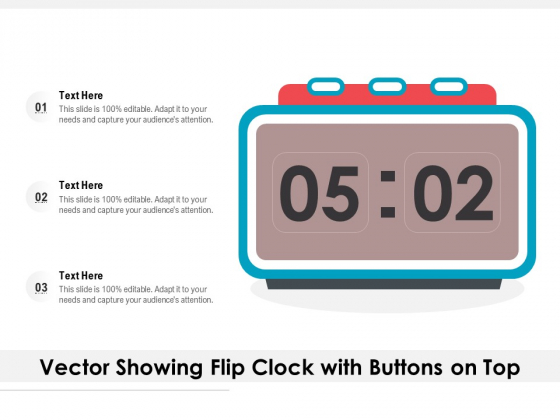Vector Showing Flip Clock With Buttons On Top Ppt PowerPoint Presentation File Slideshow PDF Vector Showing Flip Clock With Buttons On Top Ppt PowerPoint Presentation File Slideshow PDF