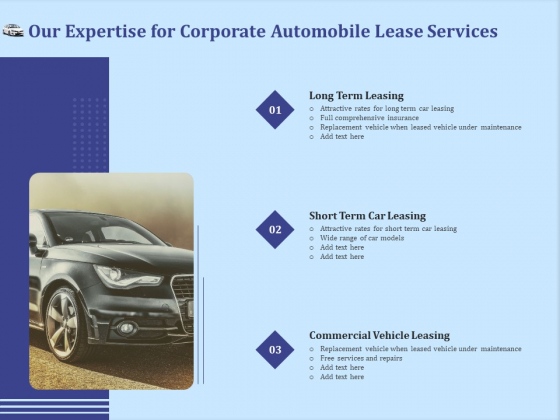 Vehicle Leasing Our Expertise For Corporate Automobile Lease Services Demonstration PDF