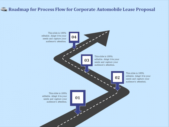 Vehicle Leasing Roadmap For Process Flow For Corporate Automobile Lease Proposal Designs PDF Vehicle Leasing Roadmap For Process Flow For Corporate Automobile Lease Proposal Designs PDF