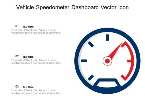 Vehicle Speedometer Dashboard Vector Icon Ppt PowerPoint Presentation Slides Show PDF