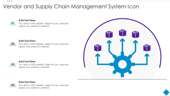 Vendor And Supply Chain Management System Icon Mockup PDF Vendor And Supply Chain Management System Icon Mockup PDF