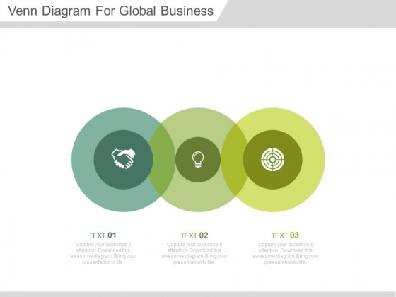 Venn Diagram Of Business Deals And Targets Powerpoint Slides Venn Diagram Of Business Deals And Targets Powerpoint Slides