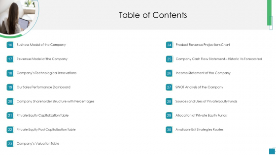 Venture Capital Pitch Decks For Private Companies Table Of Contents Sales Rules PDF Venture Capital Pitch Decks For Private Companies Table Of Contents Sales Rules PDF