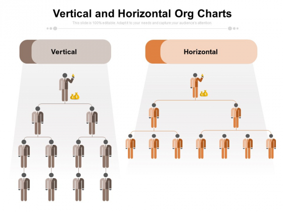 Vertical And Horizontal Org Charts Ppt PowerPoint Presentation Model Icon PDF