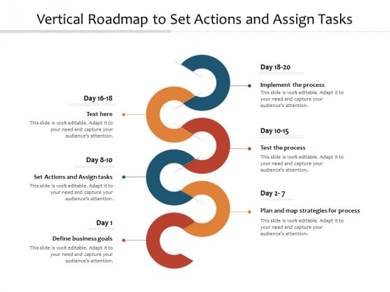 Vertical Roadmap To Set Actions And Assign Tasks Ppt PowerPoint Presentation Gallery Layouts PDF Vertical Roadmap To Set Actions And Assign Tasks Ppt PowerPoint Presentation Gallery Layouts PDF