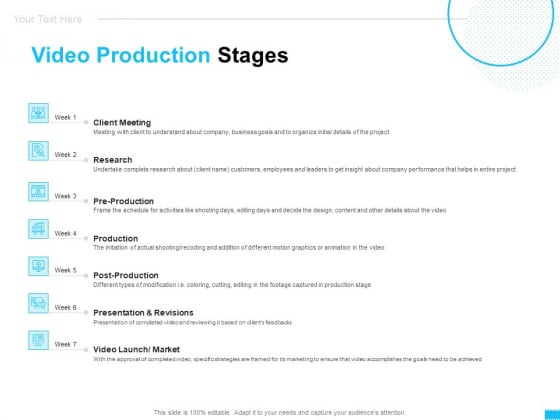 Video Ads Video Production Stages Ppt Show Vector PDF Video Ads Video Production Stages Ppt Show Vector PDF